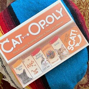 Cat-opoly Family Board Game - new, never opened, plastic intact
